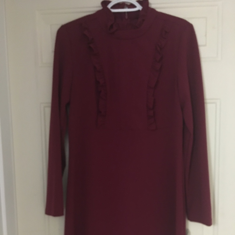 Womens Cranberry-colored Sharagon dress